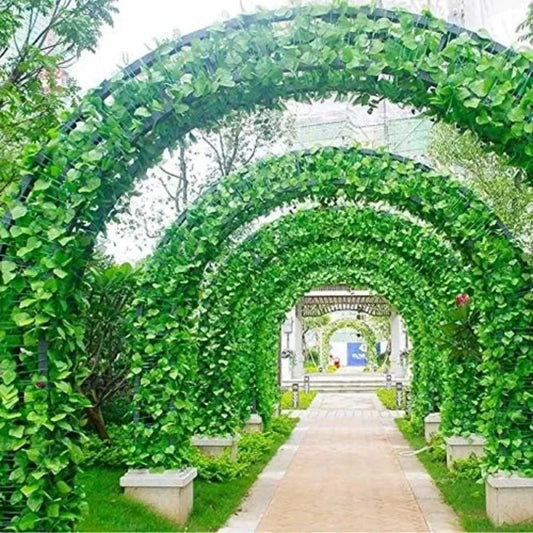 Artificial Ivy Garland – 50M Hanging Green Leaf Vine for Home & Garden